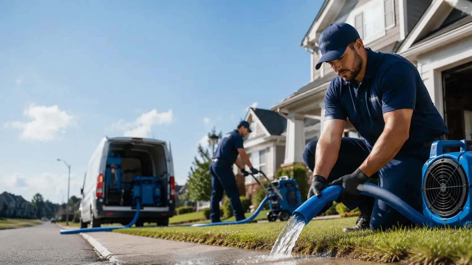 Flood Damage Restoration in Conover, OH